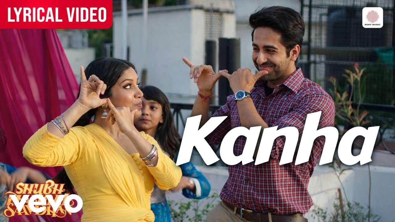 Kanha - Lyrical Video | Ayushmann, Bhumi Pednekar | Tanishk, Vayu | Shashaa | Shubh Mangal Saavdhan