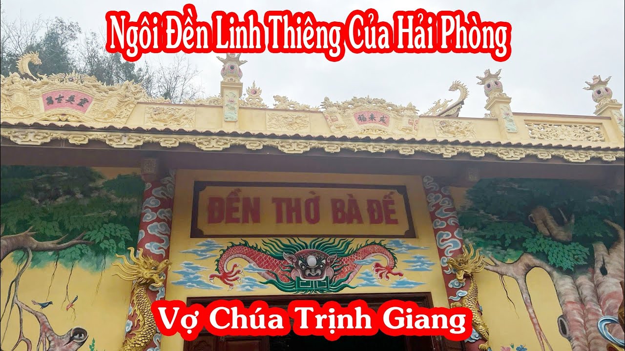 Du xuân ngày lễ đại Đền Bà Đế tại Hải Phòng