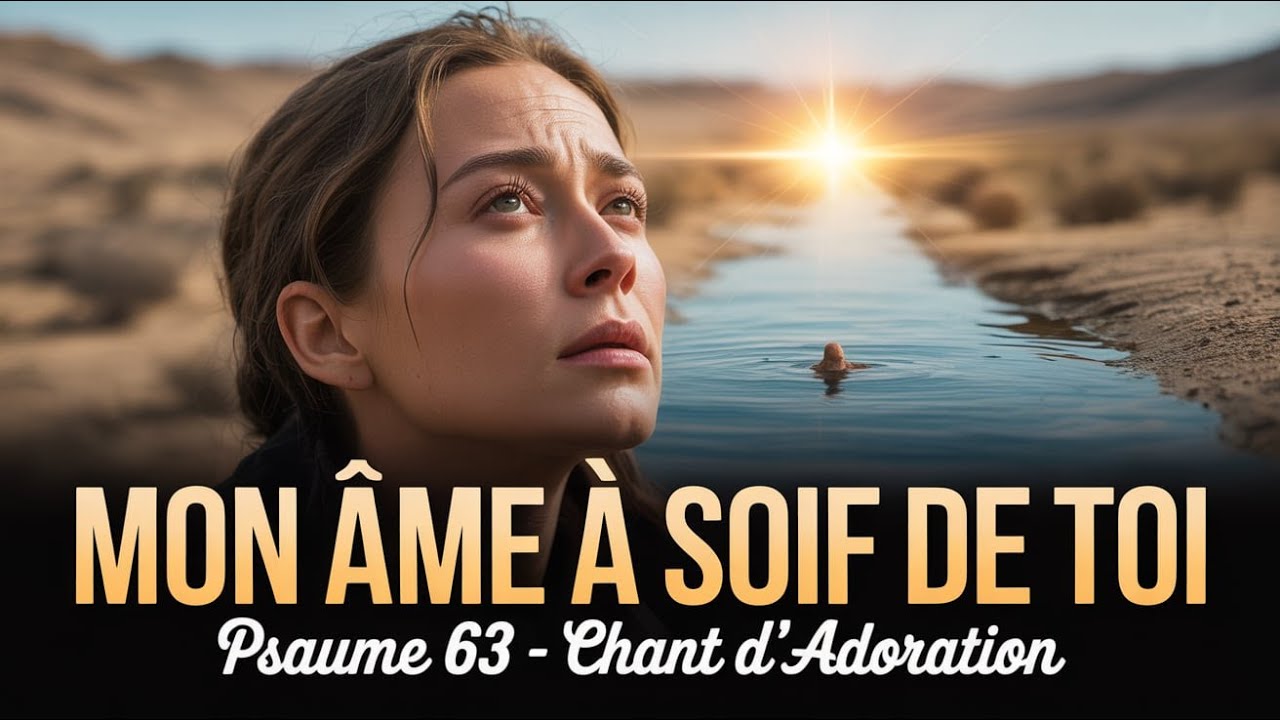 Psaume 63 en Musique: Dans le Désert, Mon Âme a Soif de Toi - Chant d'Adoration Profonde