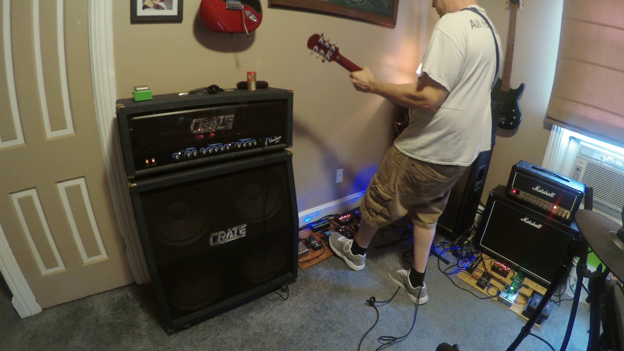 Boss PS-6 Harmonist pedal demo - ("Burnin' For You" riff--Blue Oyster Cult)