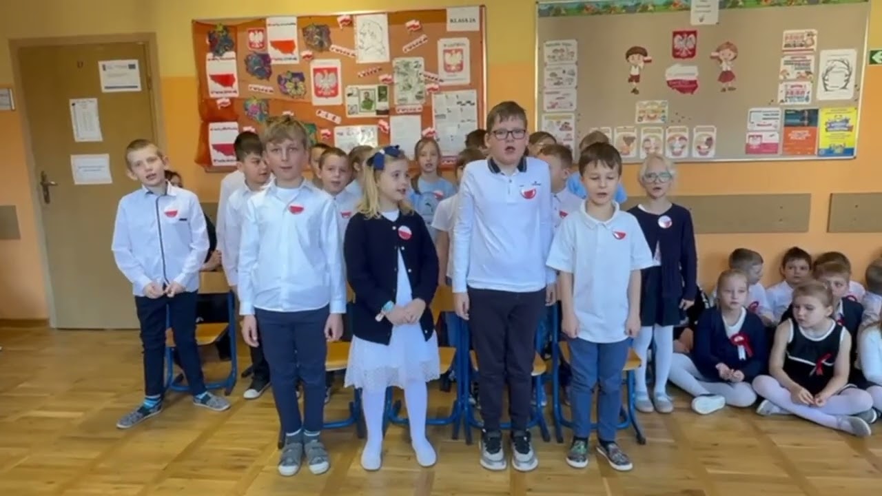 Pieśni Patriotyczne w wykonaniu najmłodszych z Sp 98