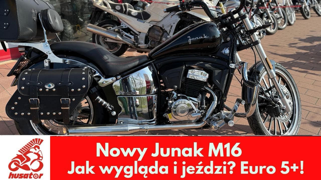 Jak jeździ i wygląda nowy Junak M16 Euro 5+??