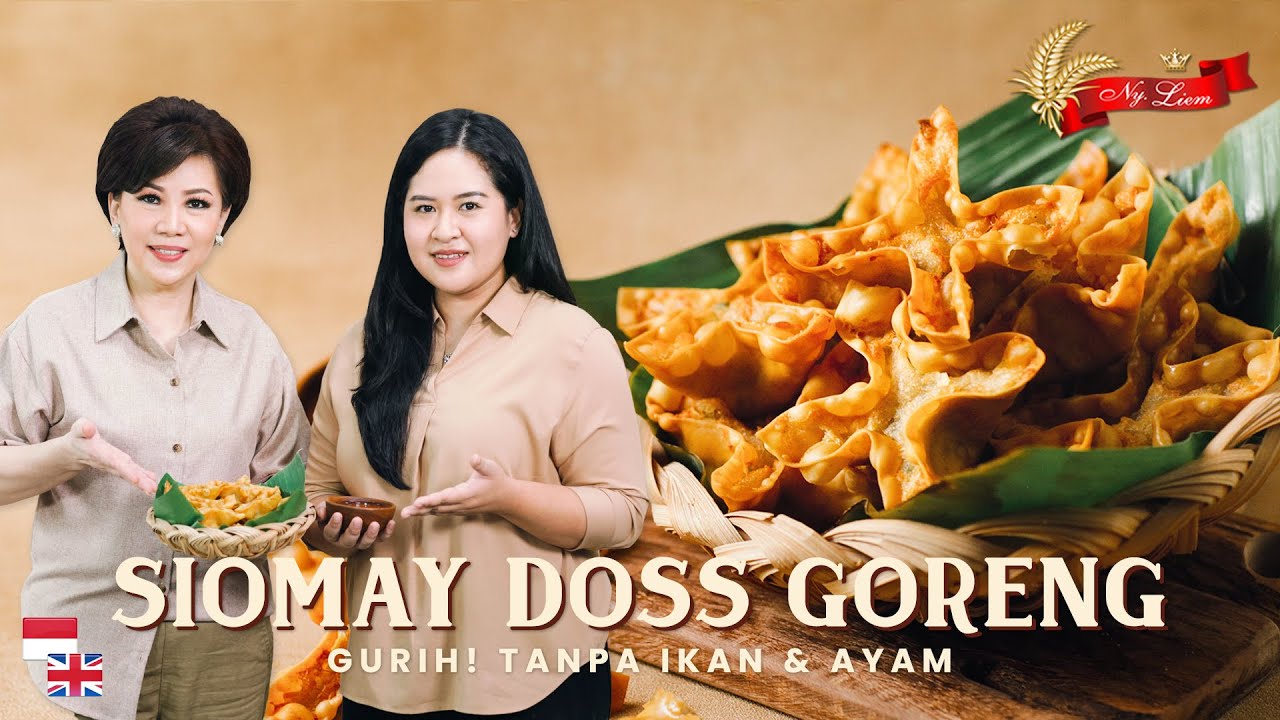 EKONOMIS, LARIS MANIS! Resep SIOMAY / PANGSIT DOS GORENG, tanpa ikan, tanpa ayam (100% nagih!)