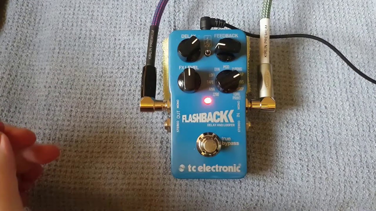 TC Electronics Flashback Delay Country Rockabilly Slapback Sounds