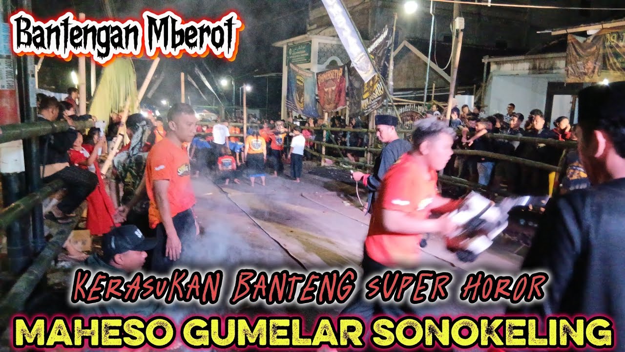 KERASUKAN BANTENG SUPER HOROR 😱 MAHESO GUMELAR SONOKELING LIVE in KARANGWARU SINGOSARI