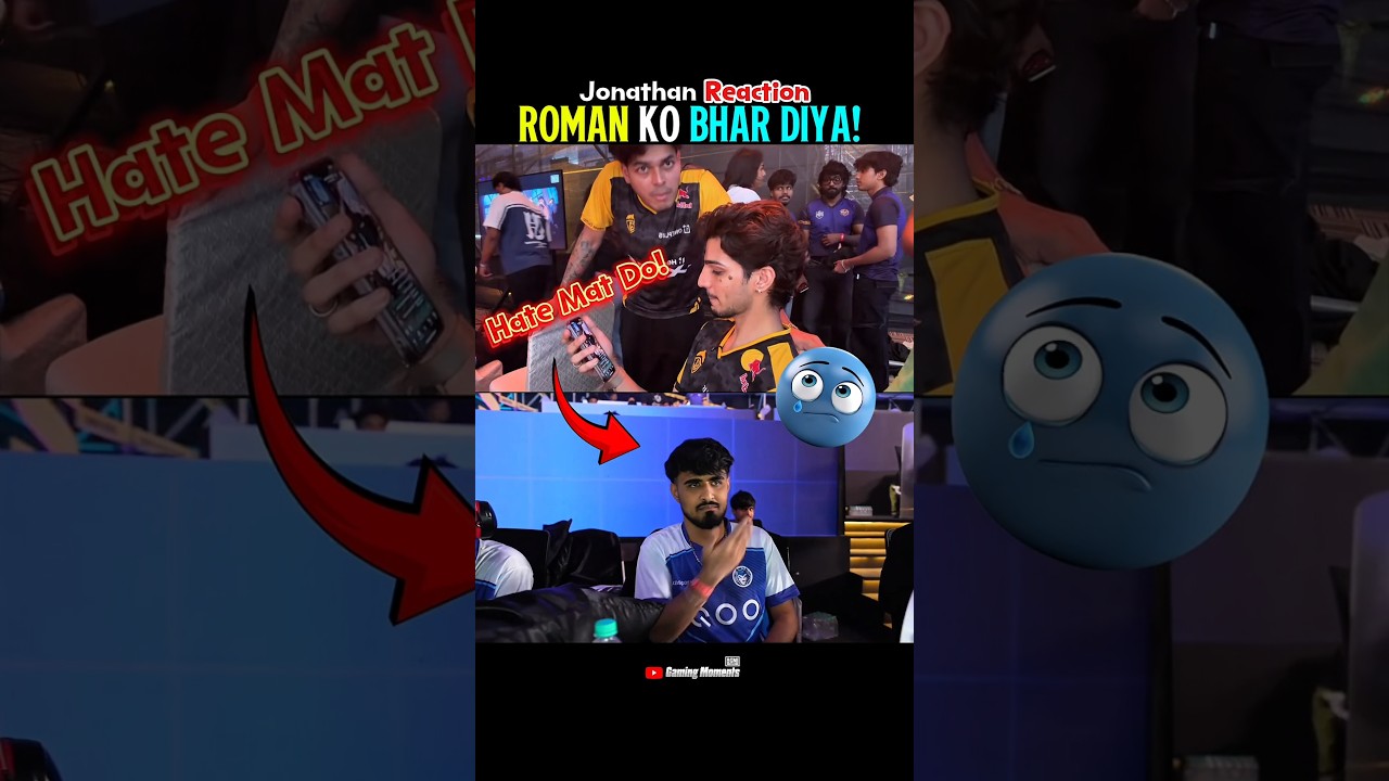 Jonathan Defends Roman #jonathangaming #bgmi #bgis2026 #godlike