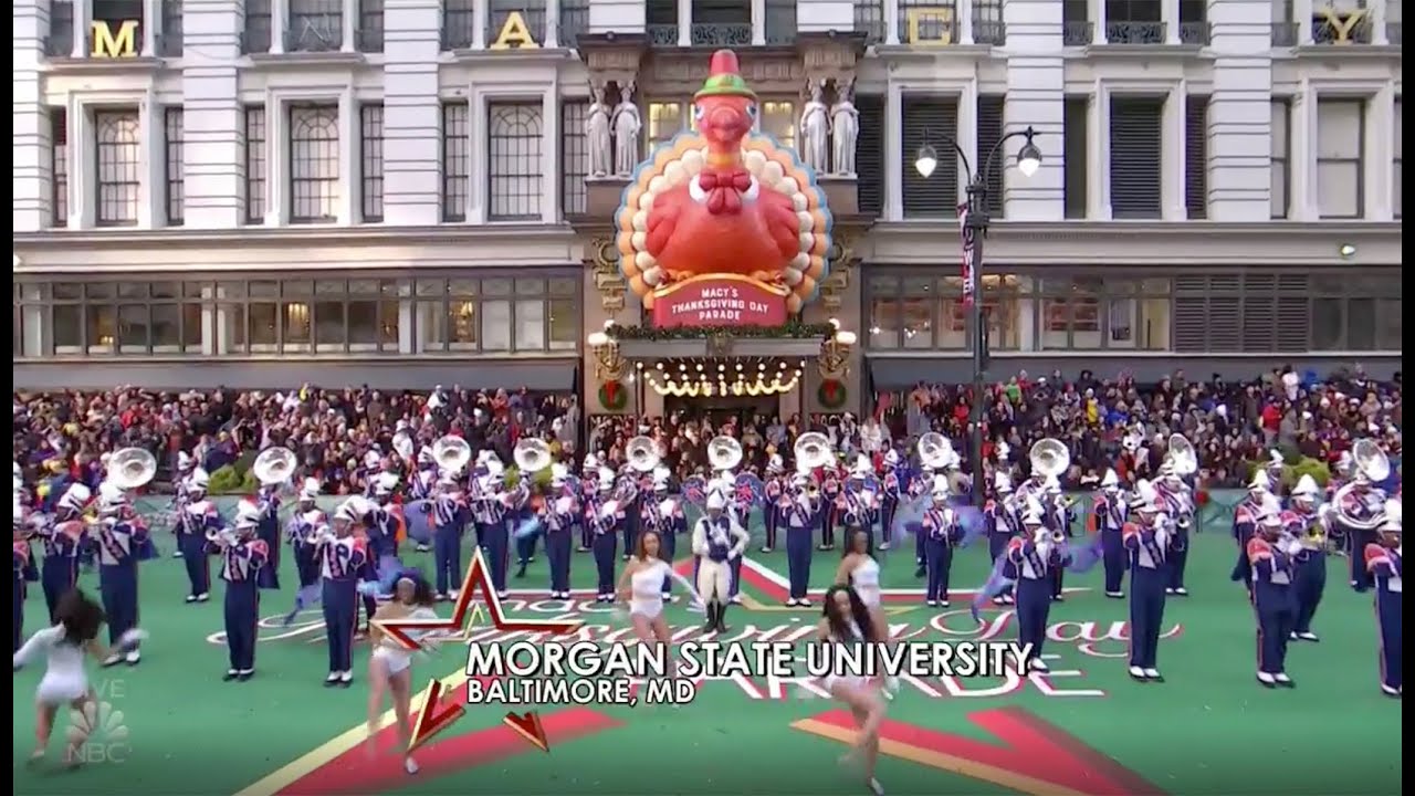 Morgan's Magnificent Marching Machine Performs at the 93rd Macy's Thanksgiving Day Parade