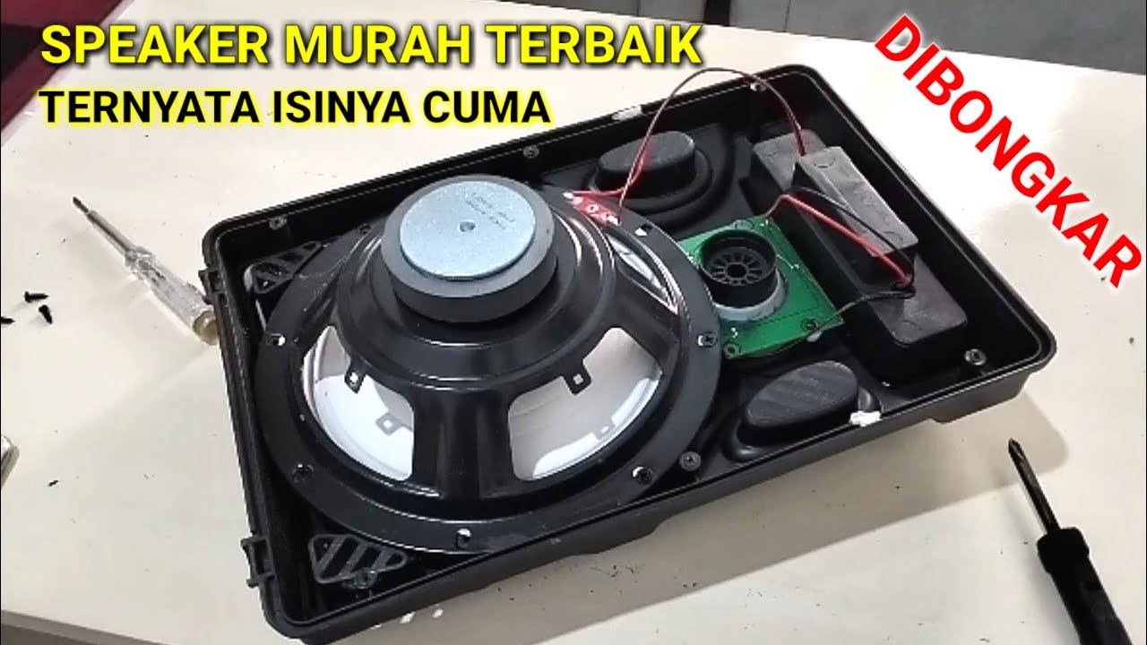 Speaker aktif murah terbaik , sudah bluetooth, portable, karaoke, Kita bongkar📌200ribuan