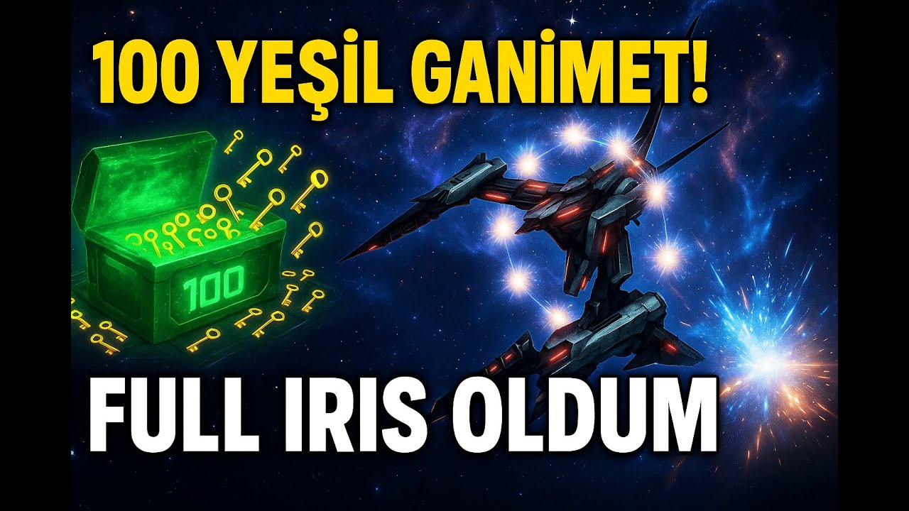 DarkOrbit SIFIRDAN Europa4 |100 YEŞİL GANİMET AÇTIM!Full IRIS Oldum!İNANILMAZ ŞANSLIYDIM ! Bölüm #13
