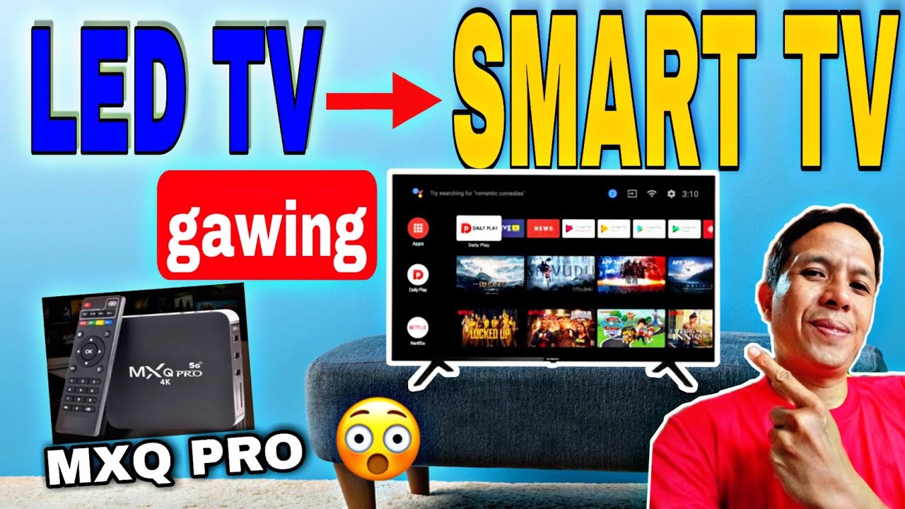 PAANO GAWING ANDROID TV ANG ORDINARY LED TV 2024?