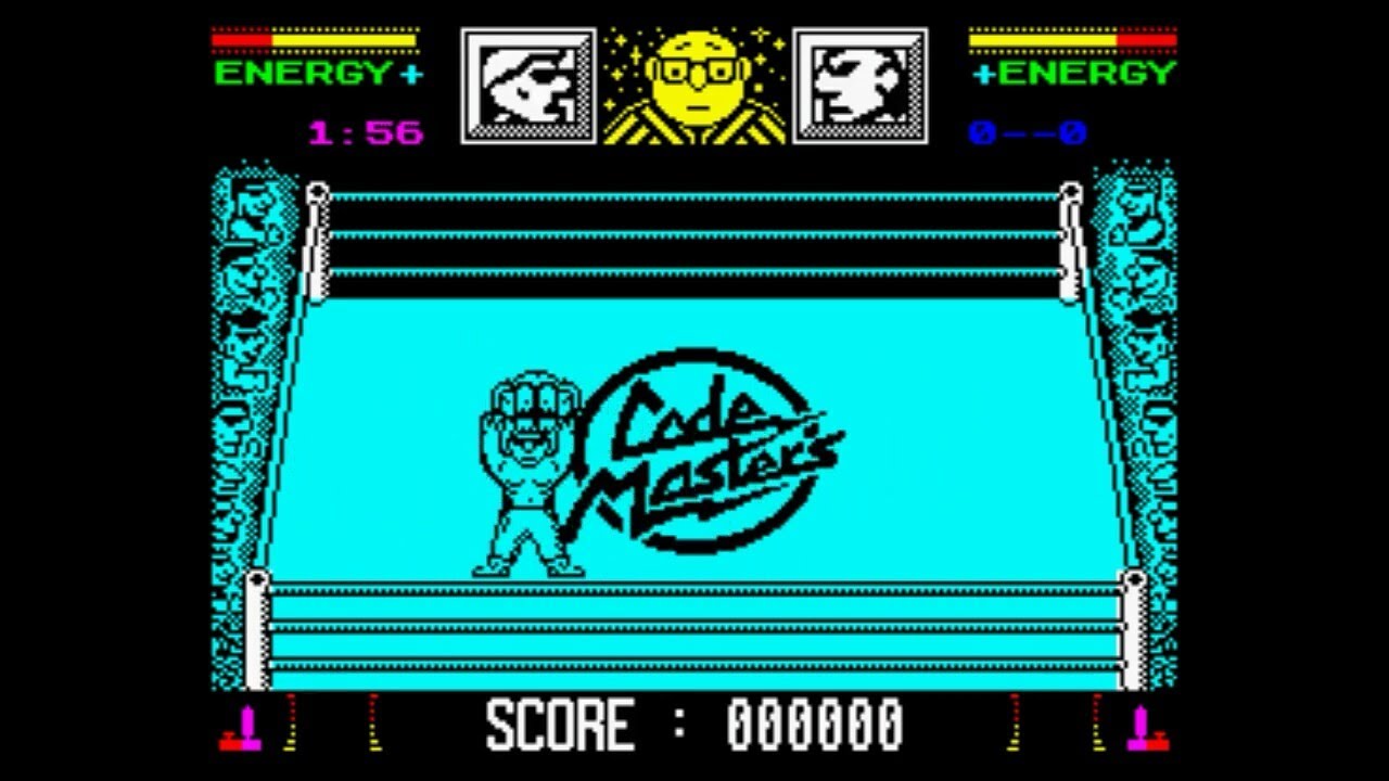 Wrestling Superstars ZX Spectrum Gameplay