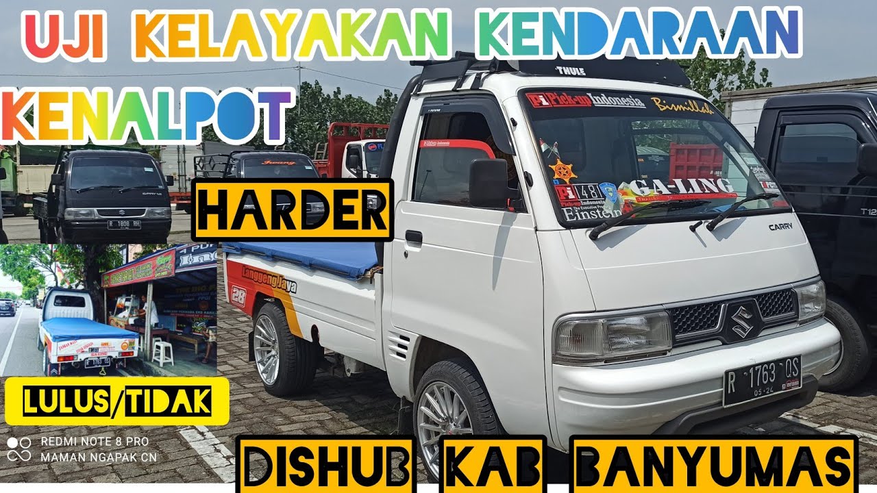 #subcribe #share #like MODIFIKASI PICK UP UJI KELAYAKAN KENDARAAN || KENALPOT HAEDER LULUS/TIDAK