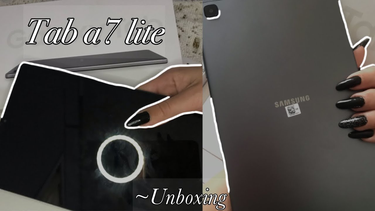 Tab a7 lite✨ Unboxing 32gb 3ram• 2022