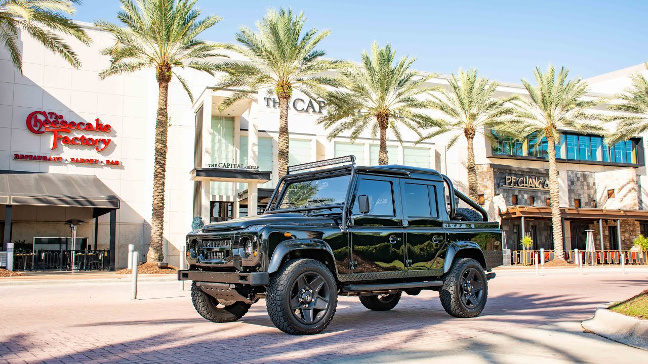 CUSTOM DEFENDER Pickup 110 with LS3 Engine | ECD Automotive Design