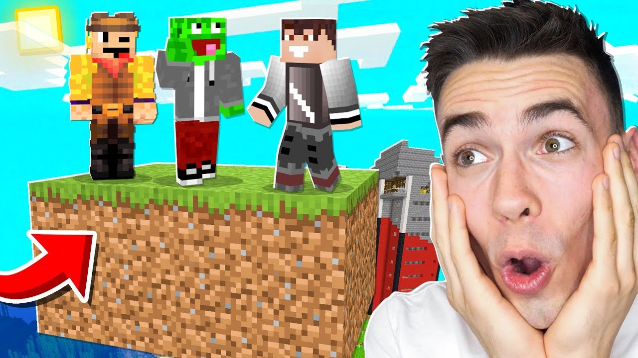 DOŁĄCZYŁEM na WYSPĘ PALIONA i MATRUNERA nad WOJANOWICAMI w Minecraft!