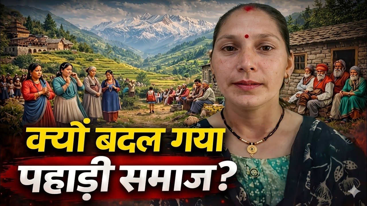 पहाड़ी समाज बदल गया है! अब गांव में वो अपनापन क्यों नहीं रहा? Pahadi samaj, Uttarakhand
