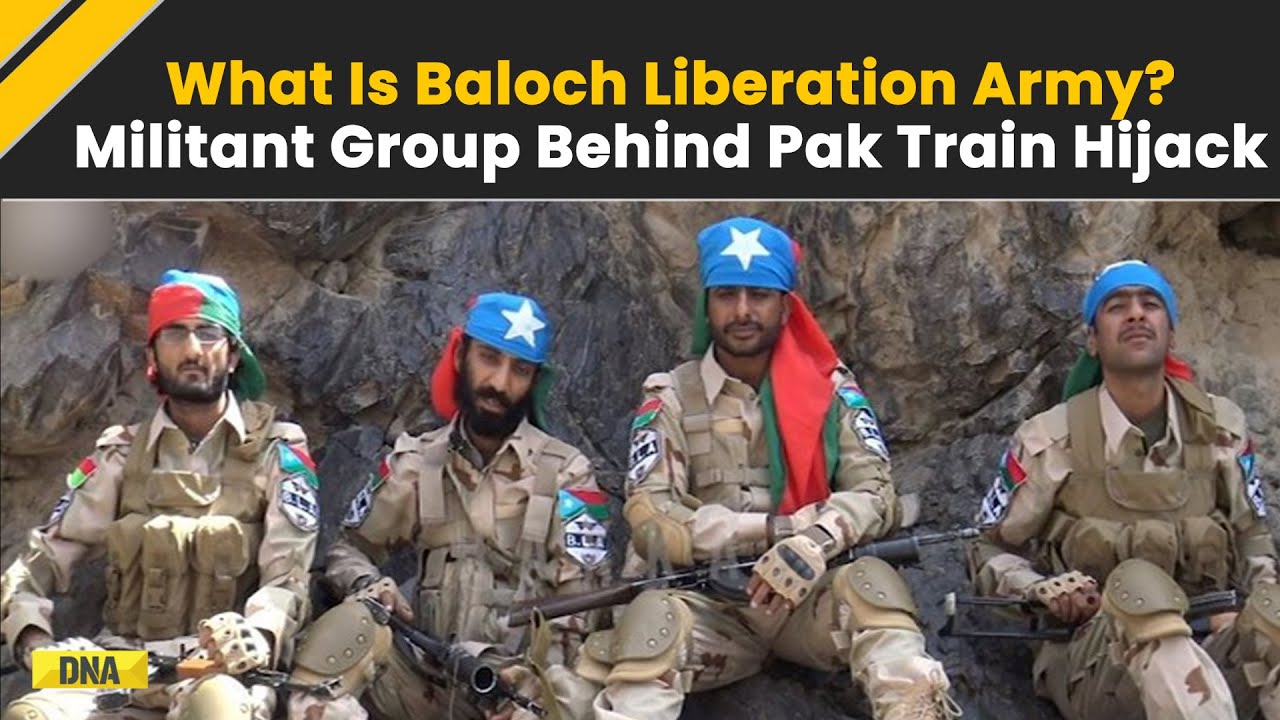 Pakistan Train Hijack: What Is Baloch Liberation Army (BLA)? Militant Group Behind Train Hijack