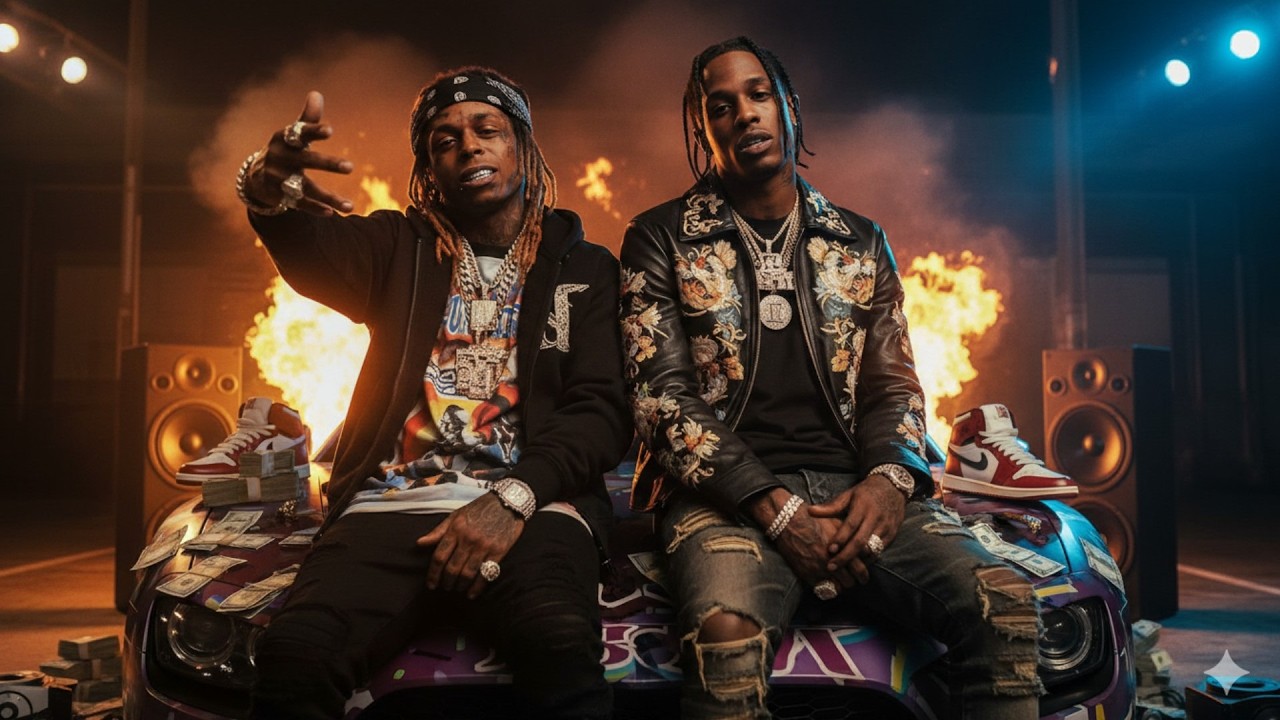 Lil Wayne,Travis Scott - Effortless Throne (ft. Doja Cat ) | (Official Lyrics Video) 2026