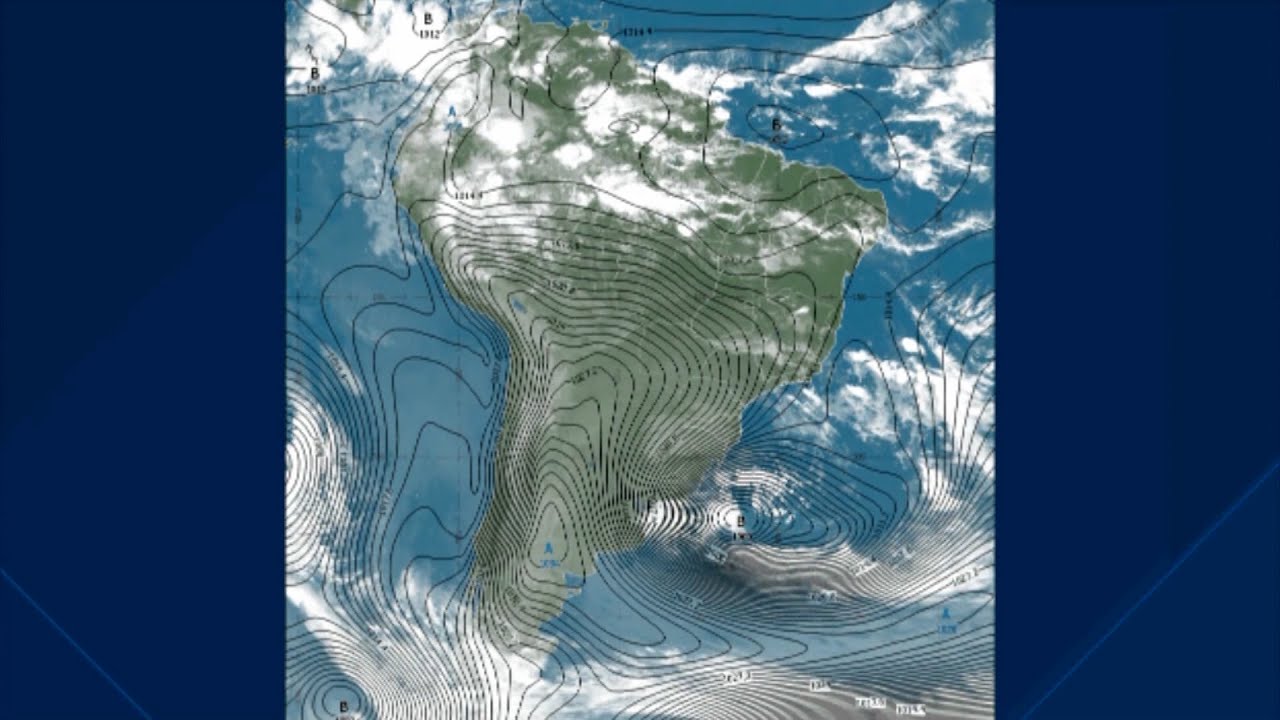 Santa Catarina deve ter ventos fortes devido a ciclone subtropical no RS