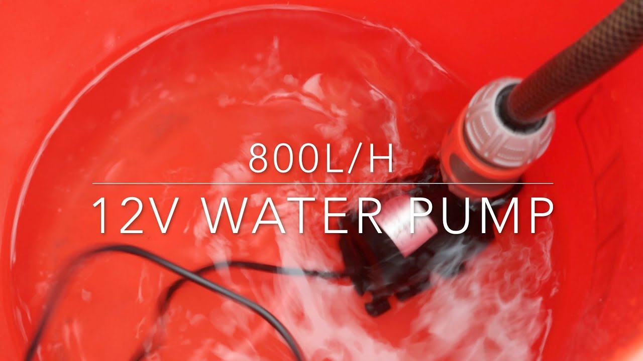 800l/h 12v water pump