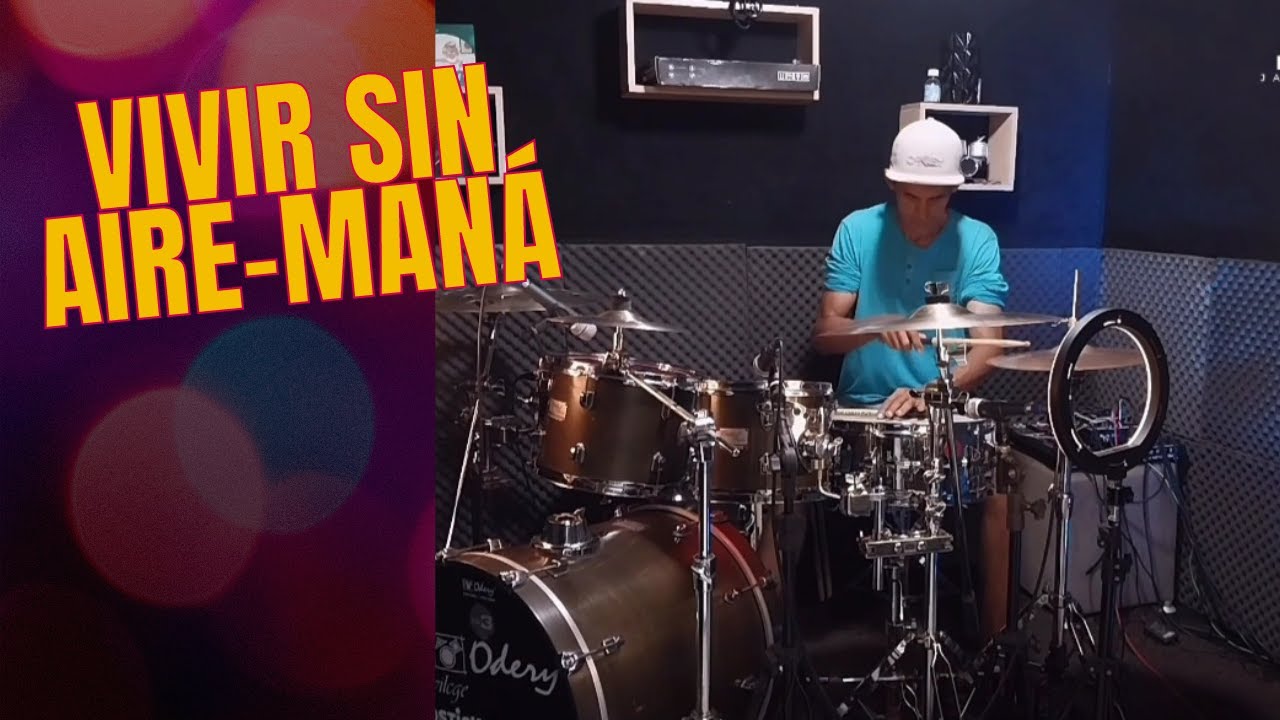 Vivir Sin Aire-Maná - Drum Cover @jailtonnobrega9712 usem Fone