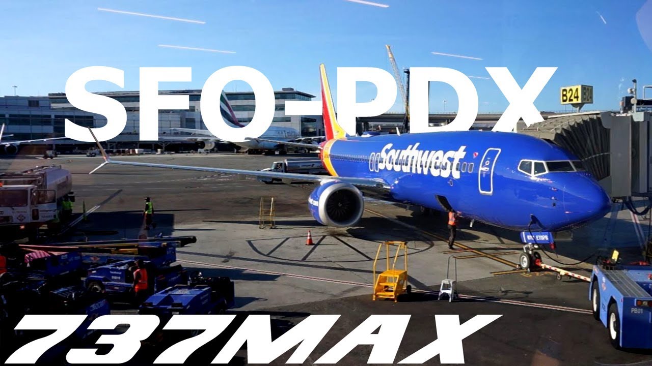 Boeing 737-8 MAX - San Francisco to Portland, OR  - Southwest 4664