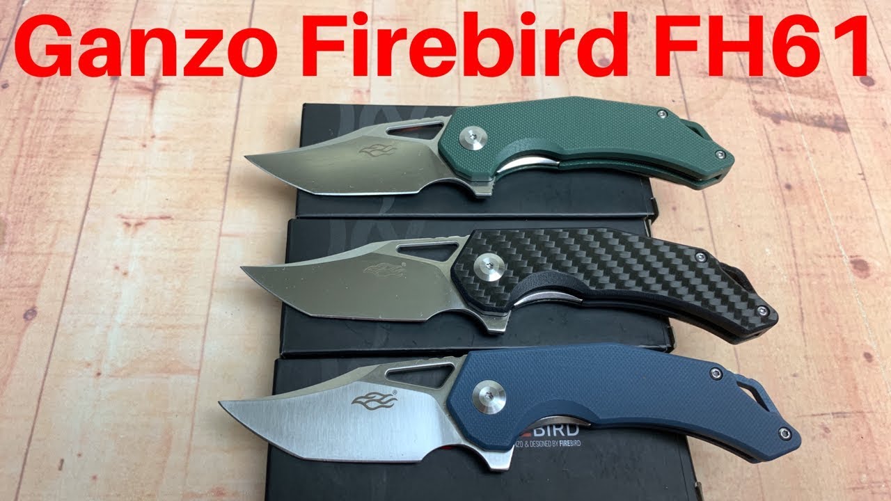 Ganzo Firebird FH61 Knife    Ganzo gets small but stays big on value !