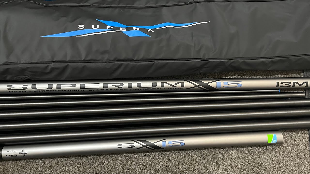 Superium X15 13m Pole Unboxing! My New Pole!!