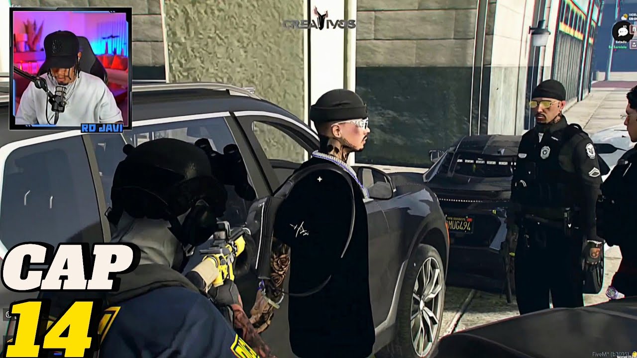 RDjavi: Atrapamos A Un Gringo Con La Policía Y Le Metimos 100 Kilos Por Tigueres | GTA RP