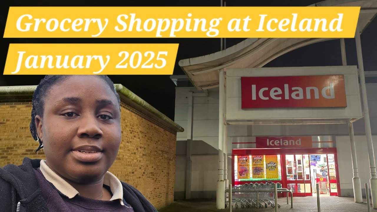 UK Living | Grocery Shopping at Iceland January 2025 | #grocery #shopping