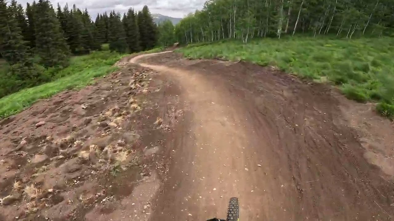Mountain Biking Hero Dirt on Flow Trails at Crested Butte Mountain Resort Bike Park