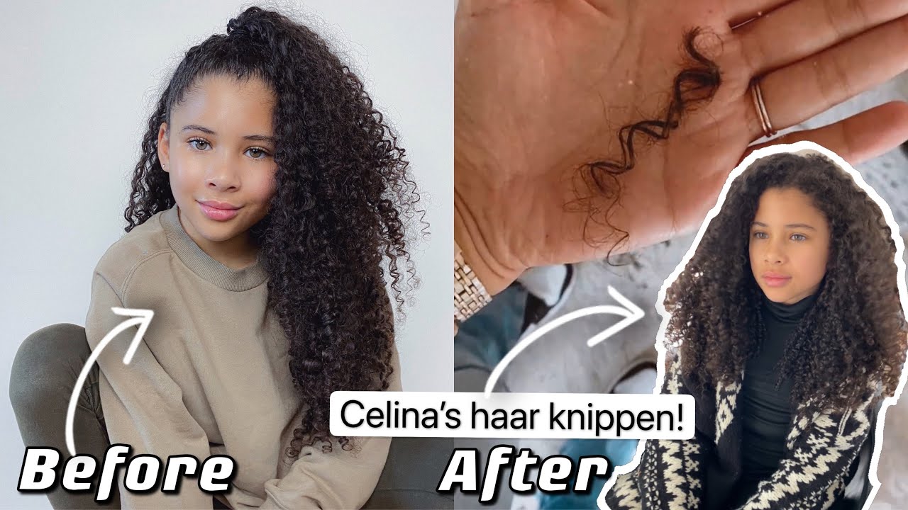 Na 5 jaar Celina’s haar knippen bij Fixcurls!