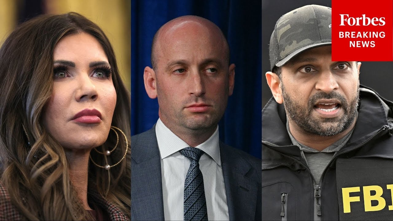 How Trump Officials&mdash;Noem, Miller, Patel&mdash;Portrayed Pretti As Violent Despite Conflicting Evidence