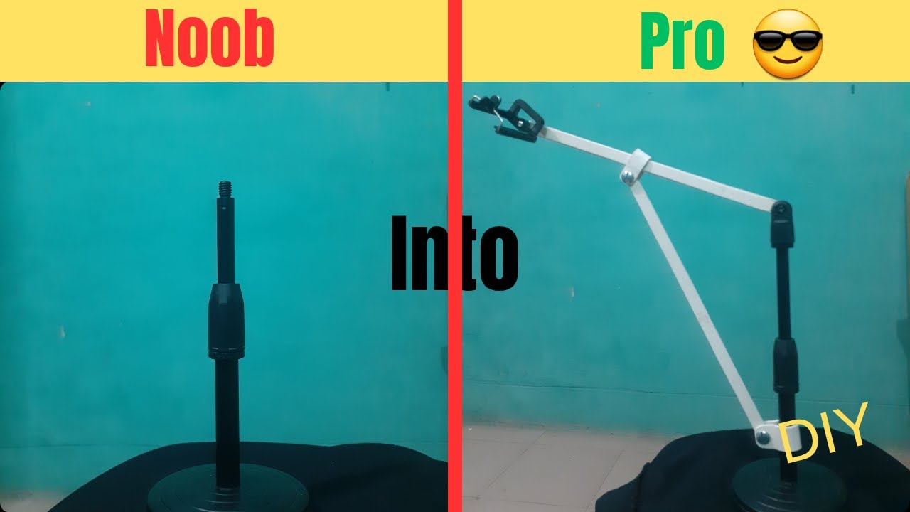 How to make mobile stand || with pvc