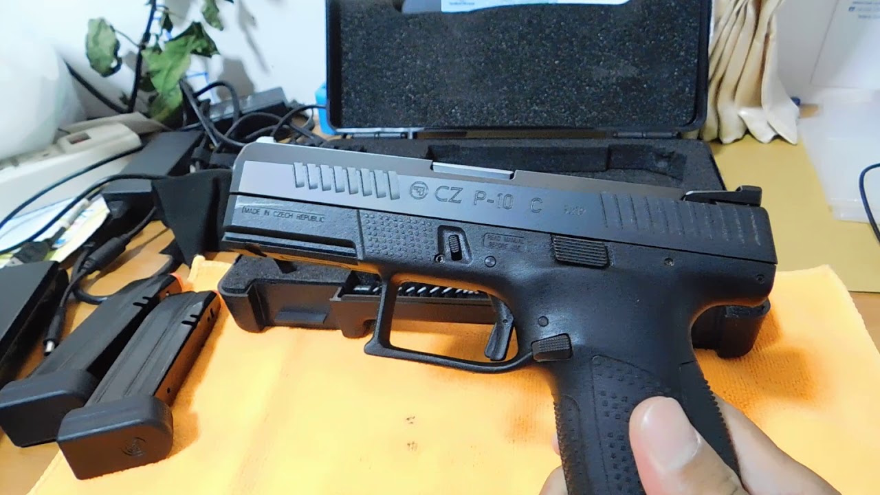 review CZ P10 C 9 มม  EP1กับวิธีเปลี่ยนและถอดเข็มแทงชนวน
