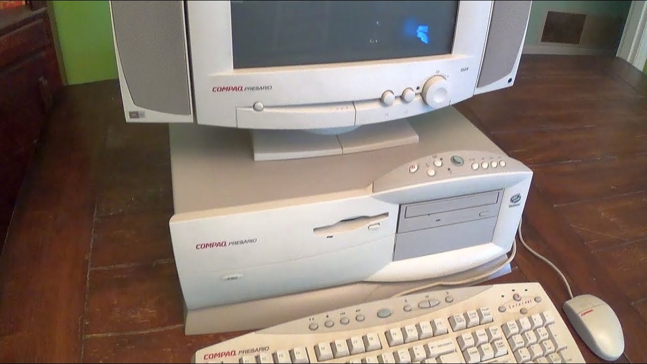 Complete Retro Compaq Presario 4160 Computer (1996)