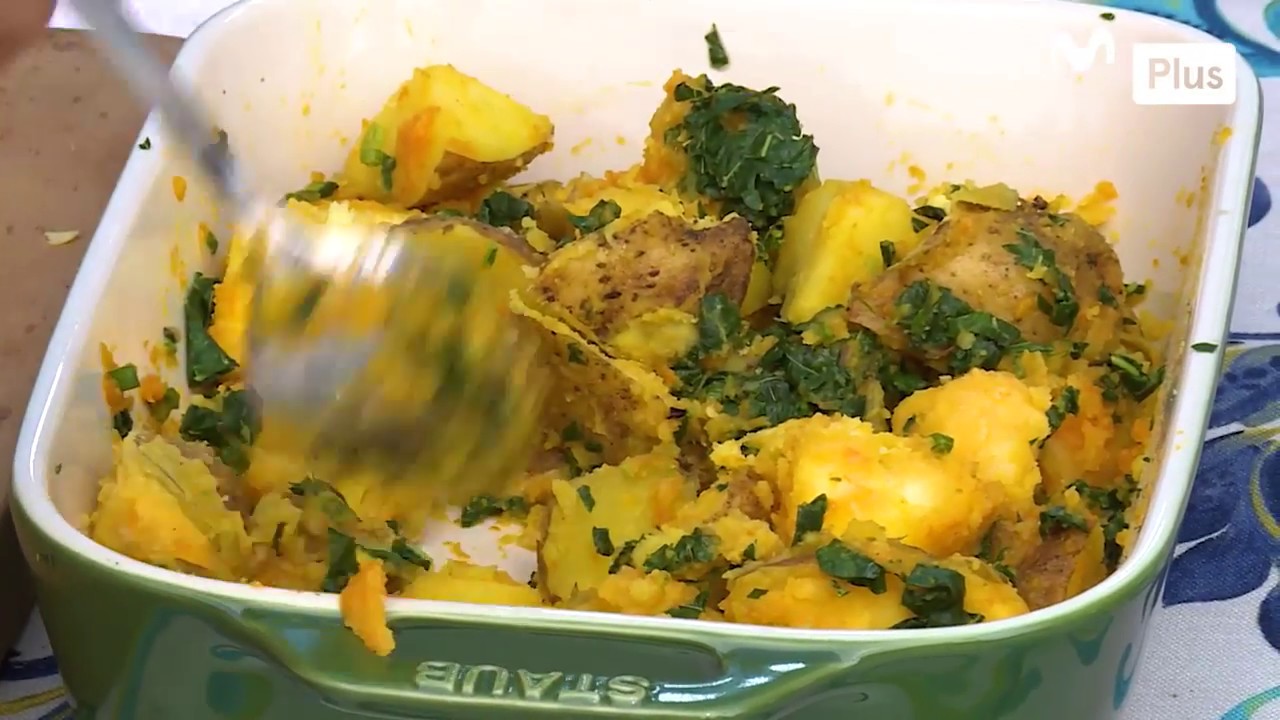Desde el Jardín - Papas sancochadas con crema de ají amarillo y jataco