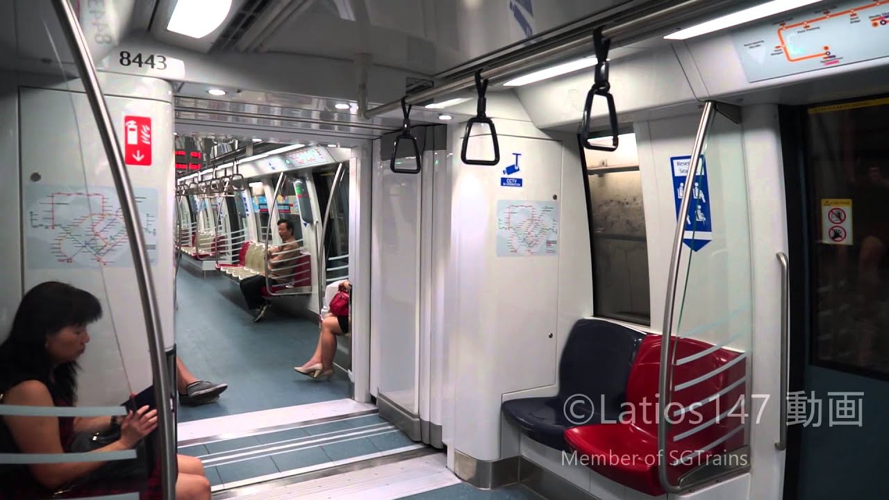 [SMRT] C830C系　8441F　マリナーべー→スタジアム　スタジアム行き