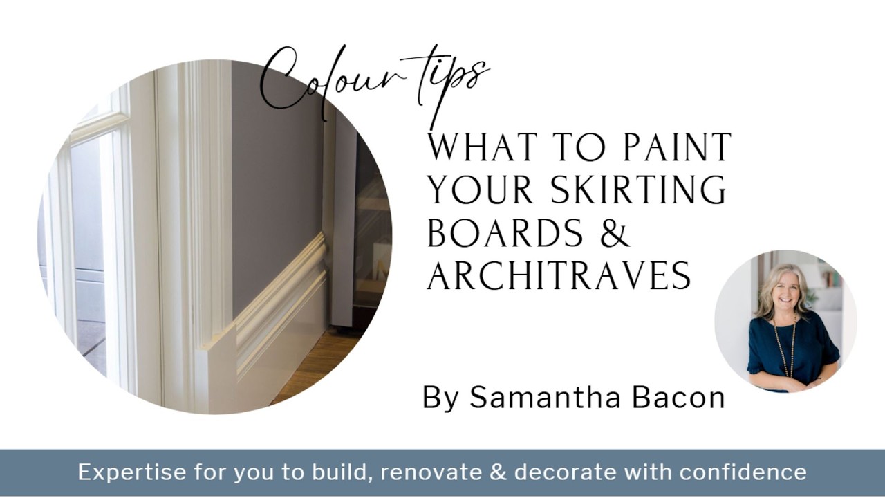 What should I paint my skirting boards and architraves