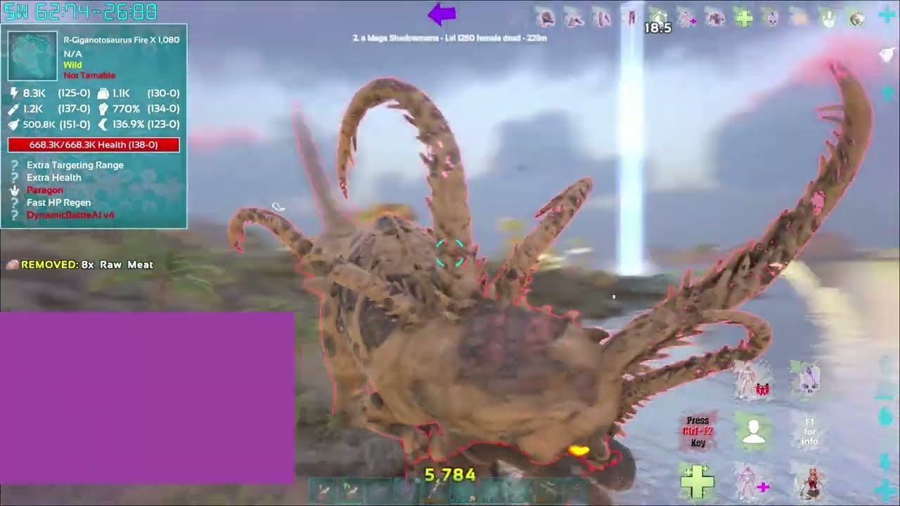 Chaos - A Mega Shadowmane + Fire Giga Kill + Running for my life!