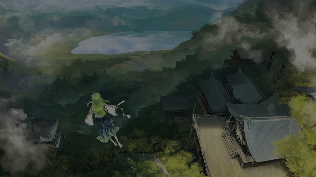 [Touhou 10] The Primal Scene of Japan the Girl Saw (Recreation)