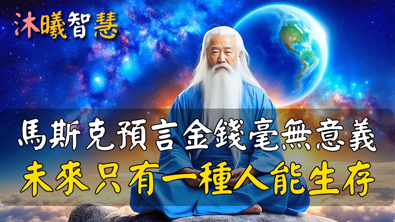 变天了！馬斯克(Elon Musk)說：AI時代，金錢將毫無意義！只有一種人能生存！#沐曦智慧 IIIzxxIIIe