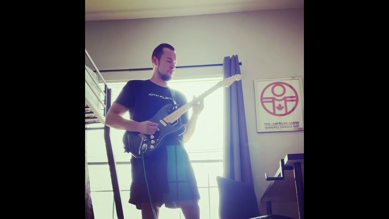 1 Minute Guitar Cover of Jimi Hendrix Voodoo Child, *No Wah Pedal*