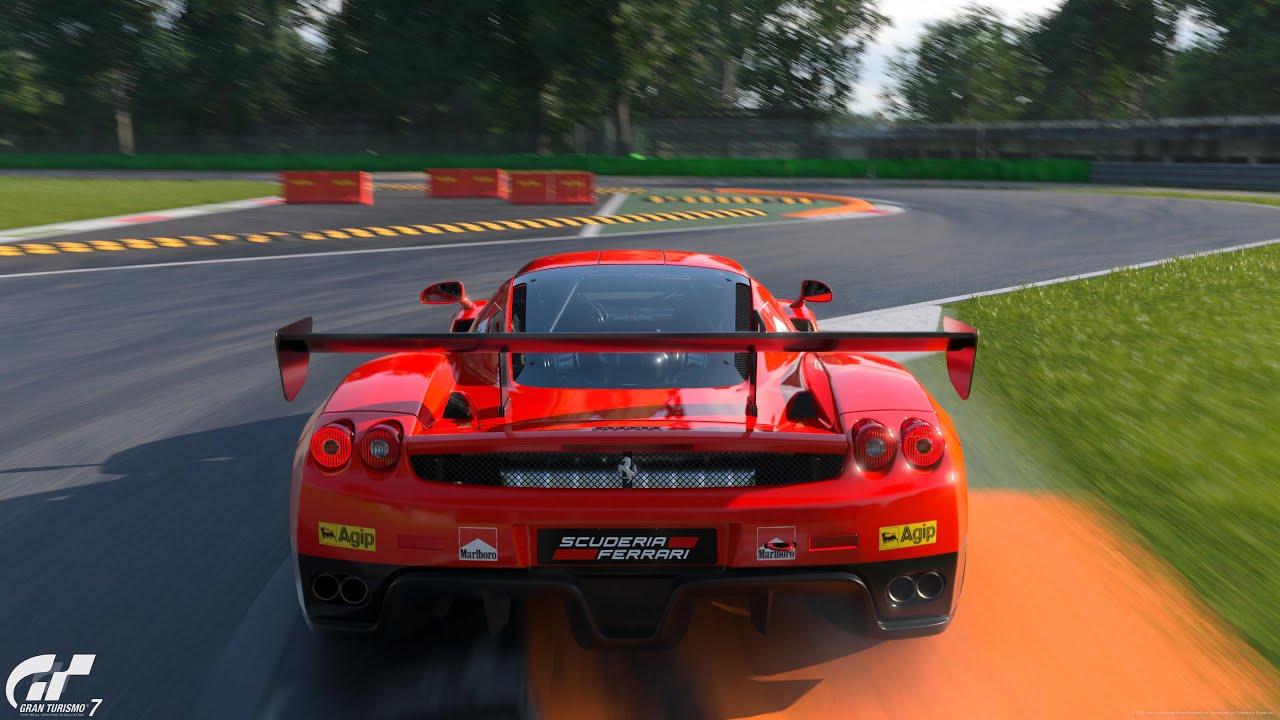 Gran Turismo 7 | Ferrari Enzo RM Tuned - Monza Full Course [4KPS5]