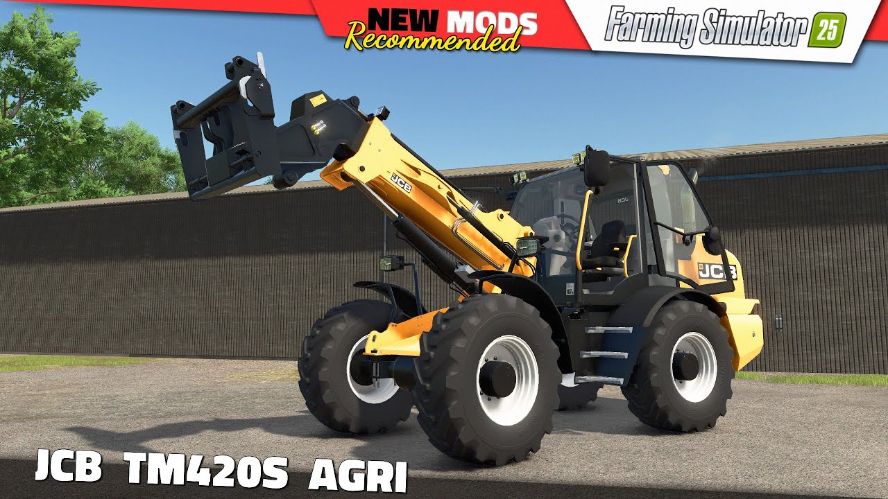 FS25 | JCB TM 420S - Farming Simulator 25 Mods Review QHD