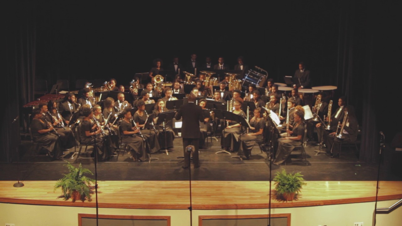 NCA&T 2017 University Symphonic Band - Foxfire Overture for Symphonic Band (James Barnes)