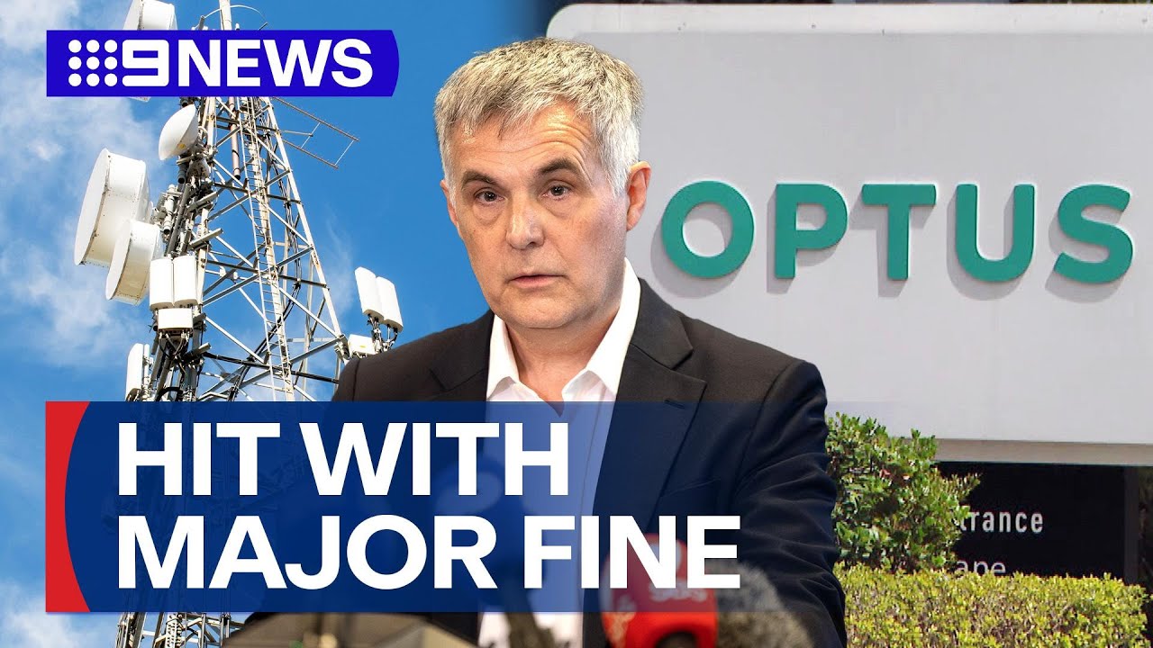 Optus’ legal woes continue as the major telco ordered to pay $100 million | 9 News Australia