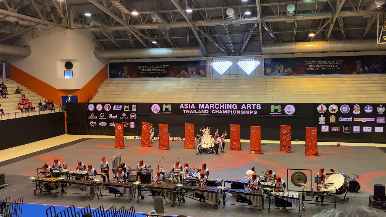 Asia Marching Arts 2019 : Percussion (Final) - E-Sarn Drumline