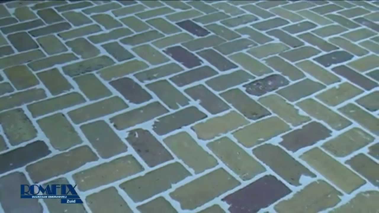 Onkruidvrije bestrating met een duurzame voegmortel
