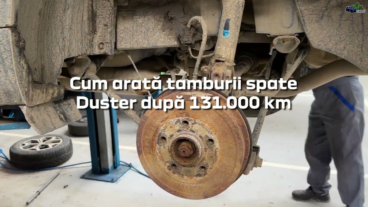 Inlocuire Saboti Spate Dacia Duster 4x4 la 131.000 KM